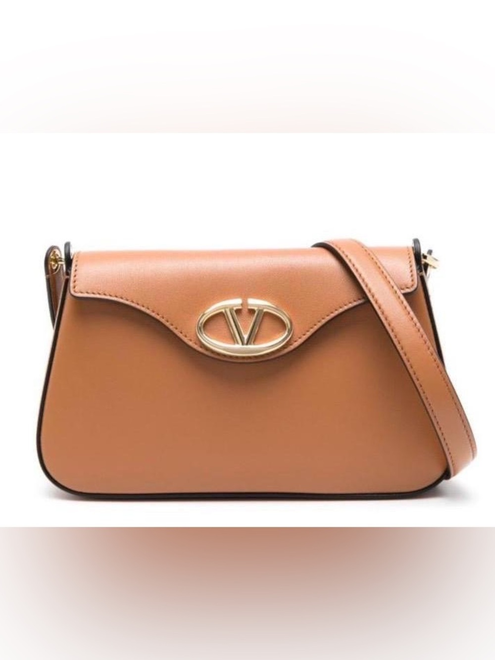Valentino Garavani Mini Shoulder Bag with Gold V Logo